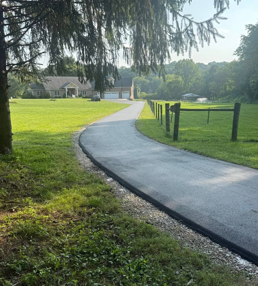 Ranch Road Paving after